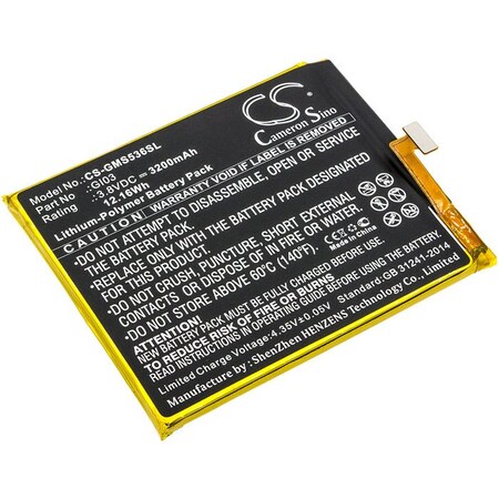 Bsc Preferred Gigaset GS53-6 ME pure Mobile Phone Replacement Battery CS-GMS536SL
